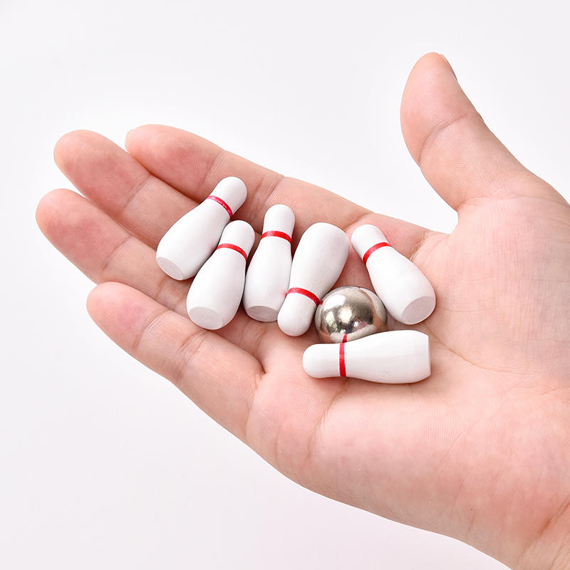 【手指保龄球】木质手指保龄球桌面小玩具 桌游必备 聚会游戏