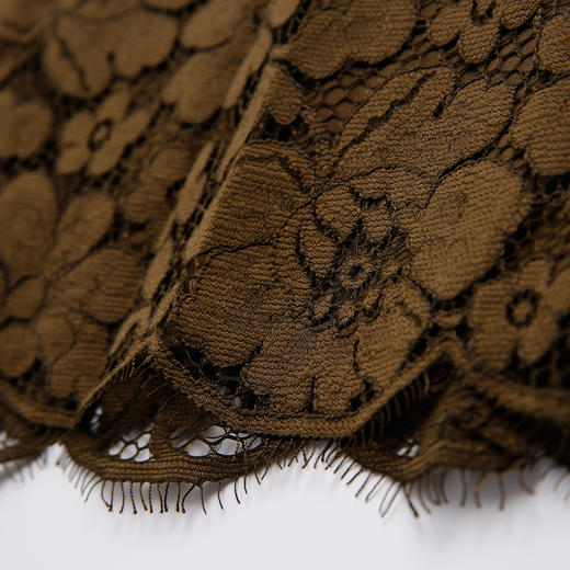 EITIE爱特爱女装春季纱网绣花假两件宽松镂空裙连衣裙5607335 商品图5