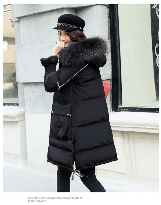 AL OMN9206 冬季新款中长款棉衣 商品图1