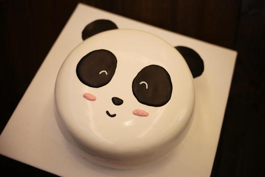 立体造型蛋糕｜可爱熊猫，如图款式，新鲜水果，动物性淡奶油~ 商品图2