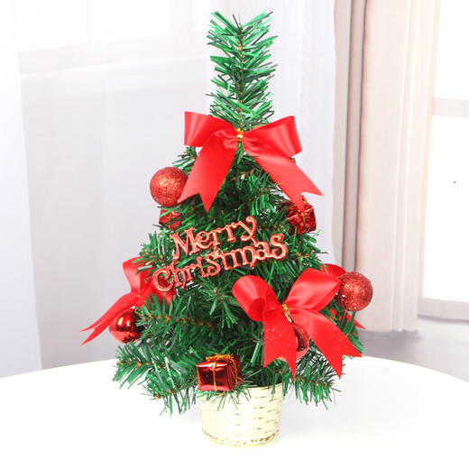【圣诞装饰】  30cm迷你圣诞树摆件 商品图3