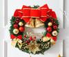 【圣诞装饰品】圣诞花环30cm40cm50cm60cm 圣诞节装饰圣诞门挂花环橱窗道具 商品缩略图2