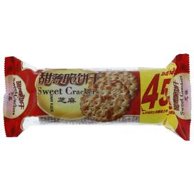 嘉士利芝麻味甜薄脆饼干215克