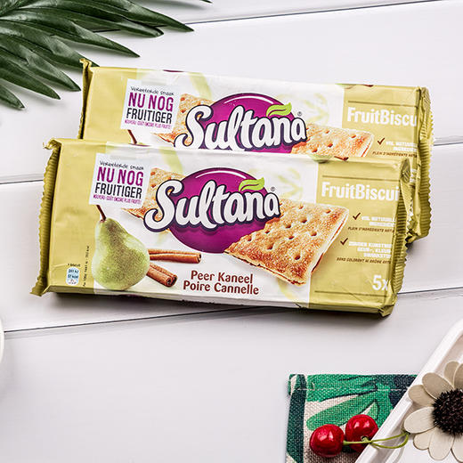 酥脆果香一口难忘！荷兰sultana水果夹心饼干 始创于1886年 多种口味多种选择 独立小包装 方便卫生 新老包装随机配送 商品图6