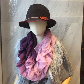 出口日本花蕾脖套，羊绒围巾 羊绒 羊毛（原价980）