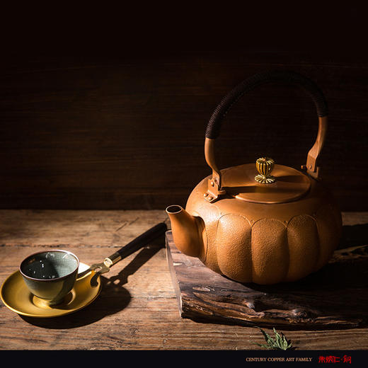 朱炳仁铜 紫金帝王壶 紫铜茶具茶壶铜壶家居装饰摆件 工艺品 商品图2