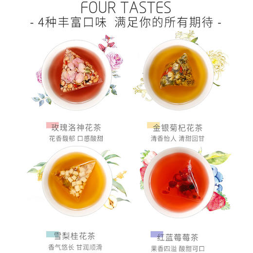 CHALI茶里 | 花草莓果组合（20包三角袋泡茶） 商品图3