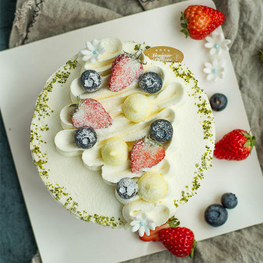 法式草莓奶油蛋糕