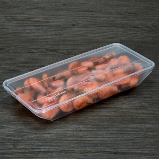 喇叭花一次性烤鸭盒600ml片皮鸭盒900ml充气鸭盒外卖盒含盖150套 商品图0