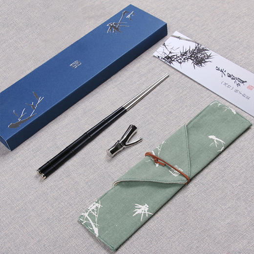 吴昌硕《风竹》筷子套装 | 一双筷子，高品味 商品图2