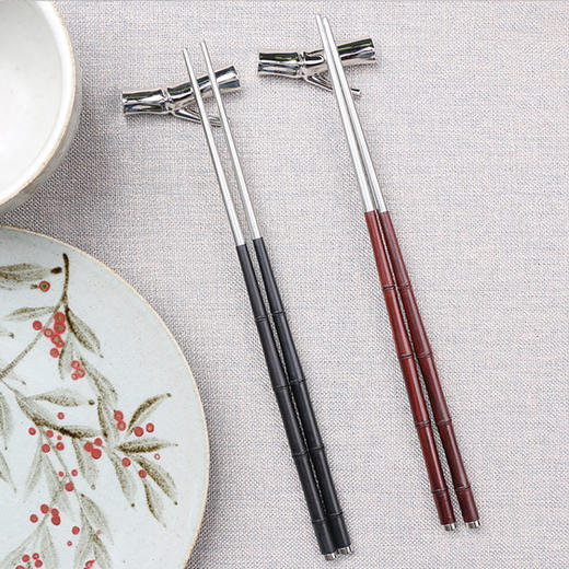 吴昌硕《风竹》筷子套装 | 一双筷子，高品味 商品图0