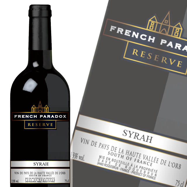 茗酊古堡希拉红葡萄酒 French Paradox Syrah 750ml