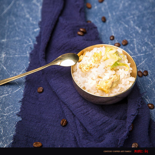 （永久下架）朱炳仁 小金碗儿童套餐具 商品图2