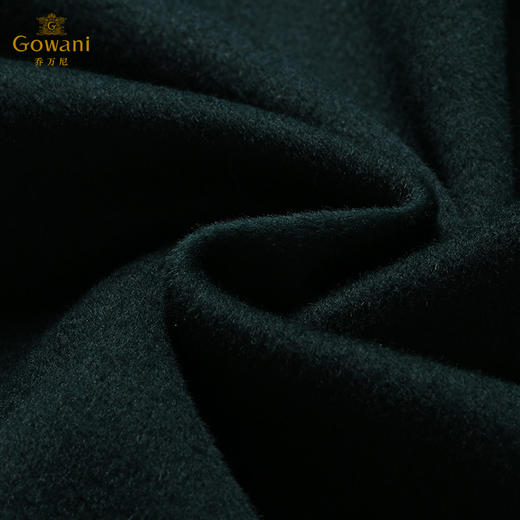 乔万尼纯色羊毛呢大衣EL4A539 商品图3