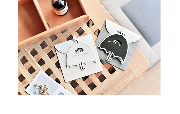 三年二班小清新系列异形贺卡z创意压纹系列生日祝福卡片礼品卡