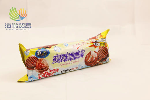 真巧冰淇淋风味笑友夹心曲奇100g