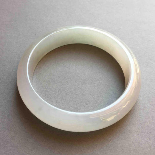 翡翠糯冰飘花翡翠手镯56 商品图2