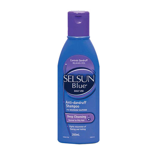 澳洲 Selsun 强力去屑洗发水洗发露去头屑修复止痒控油200ml 商品图2