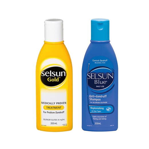 澳洲 Selsun 强力去屑洗发水洗发露去头屑修复止痒控油200ml 商品图0