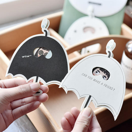 三年二班小清新系列异形贺卡z创意压纹系列生日祝福卡片礼品卡