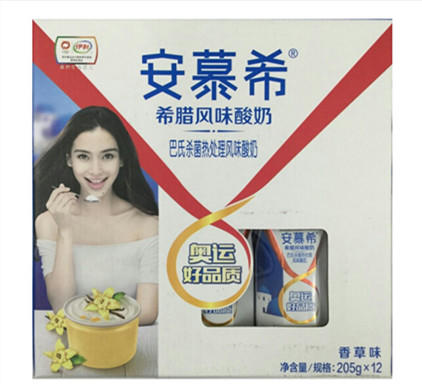 安慕希希腊风味酸奶香草味 商品图0