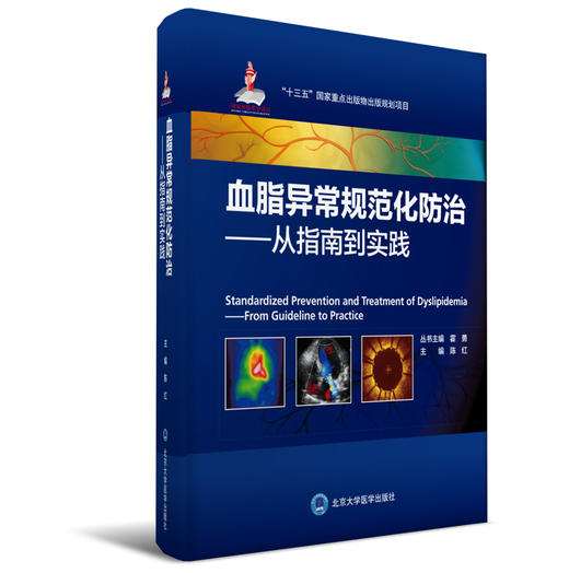 血脂异常规范化防治——从指南到实践 陈红 主编 北医社 商品图0