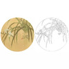 工笔花鸟白描底稿-喻继高-兰草小品-A392 商品缩略图0
