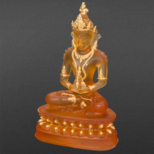 醍醐 琉璃佛 遵照仪轨 古法造像 贴24K金 无量寿佛 商品图1