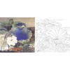 工笔花鸟白描底稿-贾广健-荷花-斗方小品册页-A457 商品缩略图0
