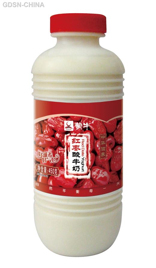 蒙牛红枣酸奶图片真实图片