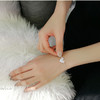 OKBA60143韩国饰品925银饰品时尚百搭亮钻女爱心手链 商品缩略图1