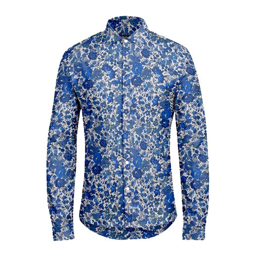 LT017B  Liberty 利伯缇 Maxmara合作款 意大利pt展走秀款 蓝色碎花 269/M 经典款长期供货  邮费到付 商品图2