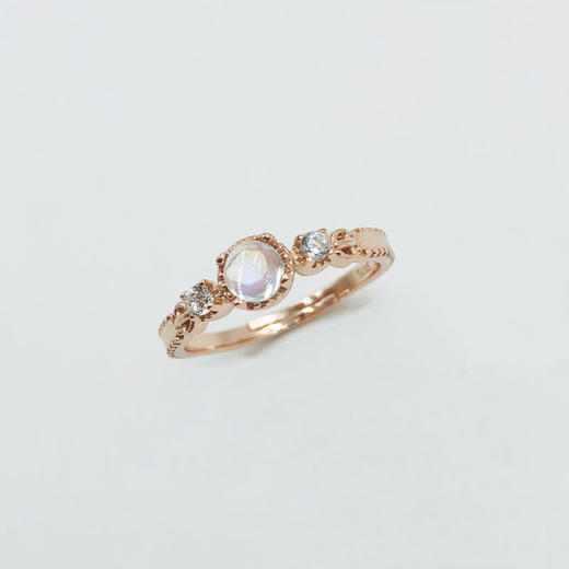 北京仓｜Tippy Taste-Moonstone-戒指（玫瑰金色）［美国设计师］ 商品图1
