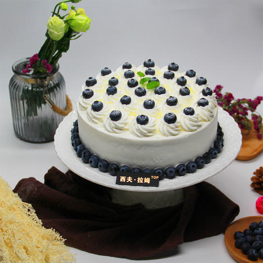 蓝莓奶油蛋糕（需提前一天预订） 商品图1