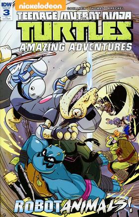 变体 忍者神龟 Tmnt Amazing Adventures Robotanimals