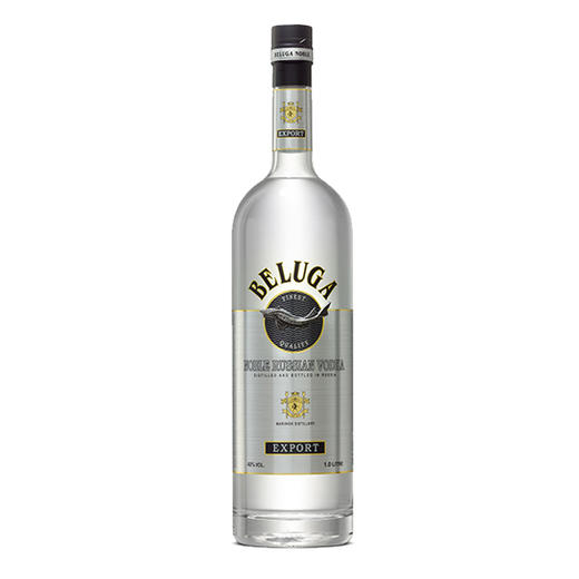 白鲸贵族, 俄罗斯 伏特加1000ml Beluga Noble, Russia Vodka 1000ml 商品图0