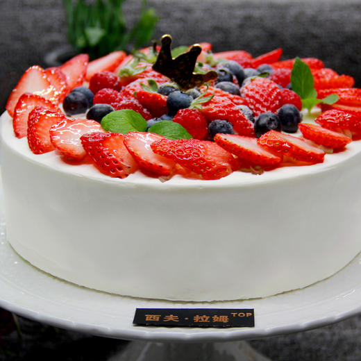 草莓奶油蛋糕（需提前一天预订） 商品图1