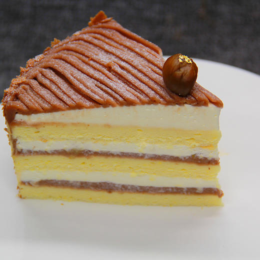 蒙布朗栗子泥蛋糕需提前一天预订