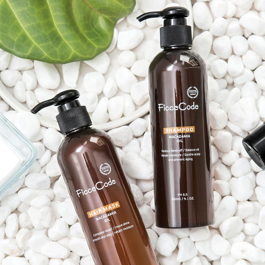 【阿娇推荐】澳洲 ficcecode 菲诗蔻洗发水 护发素 护发精油 无硅油