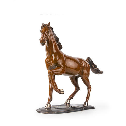 朱炳仁铜 百年铜艺世家乾隆八骏 捷报频传 铜家居工艺品 装饰品摆件