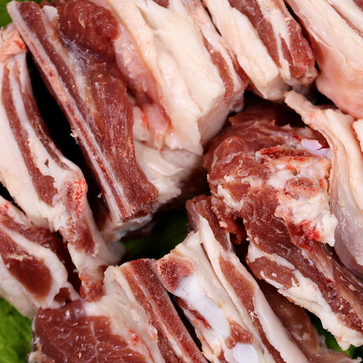 【3份包邮】羊排  国产高原放养羔羊  精羊排    新鲜切段  1斤 商品图5