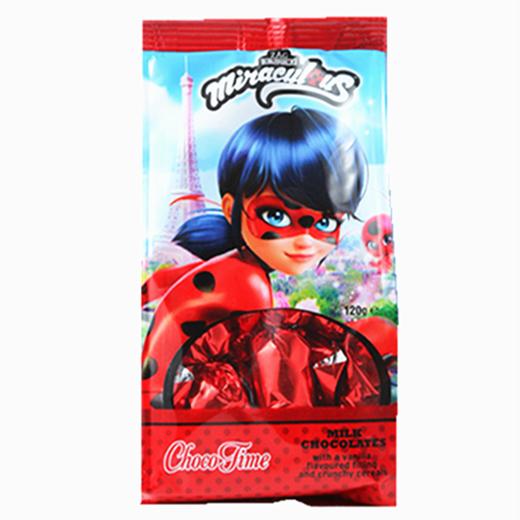 乔克蒂姆 瓢虫少女脆心巧克力 120g/袋 商品图0