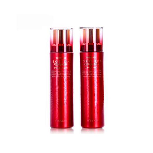 【香港直邮】韩国伊思红参蜗牛化妆水乳套装 140ml爽肤水+140ml乳液 商品图0