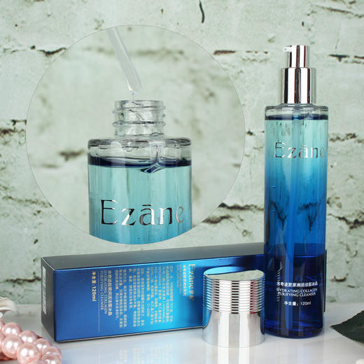 伊真 水奇迹胶原润活洁面冰晶120ml  温和洁面 丝滑不干 商品图2