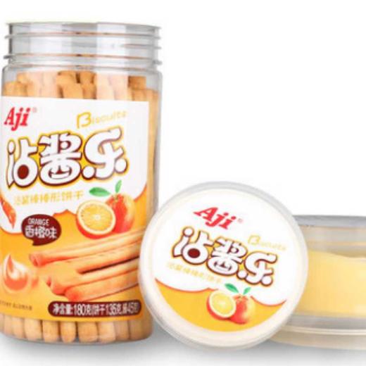 aji 沾酱乐棒棒饼干(牛奶味) 180g/瓶 商品图0