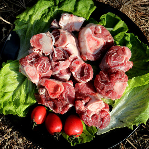 【3份包邮】羊小腿    高原放养羔羊肉  新鲜带骨羊小腿肉  500g 商品图5