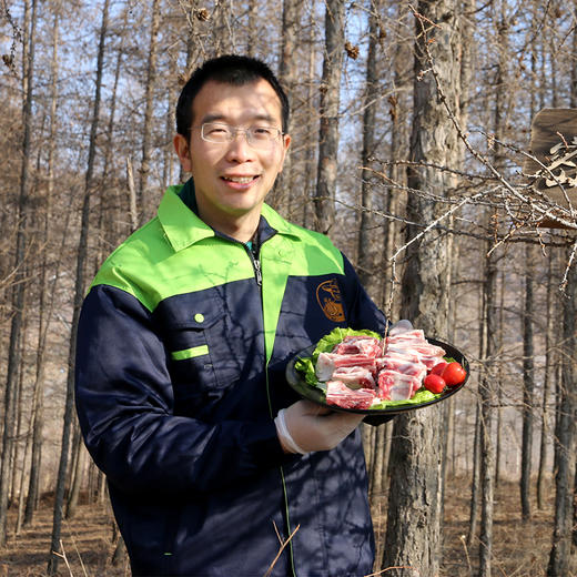 【3份包邮】羊排  国产高原放养羔羊  精羊排    新鲜切段  1斤 商品图2