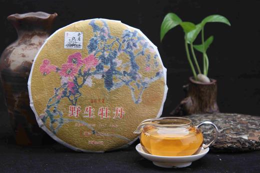 中国茶·大师画，野生牡丹2015年春原料 商品图1