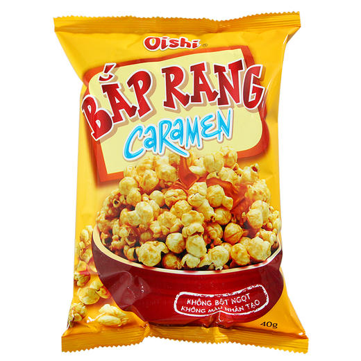 银虎越南上好佳奶油味爆米花膨化食品