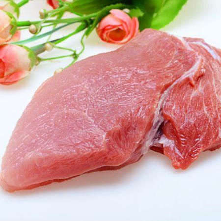 巴山青峪黑豚精瘦肉块冷冻300g